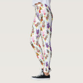 Kerst Leggings met Kleurrijke Speelgoed Herten (Links)