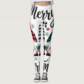  kerst leggings voor vrouwen