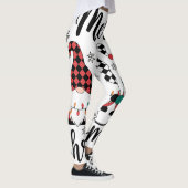 ‎ kerst leggings voor vrouwen (Rechts)