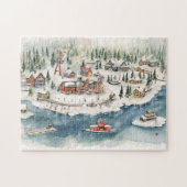 kerst legpuzzel (Horizontaal)