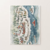 kerst legpuzzel (Verticaal)