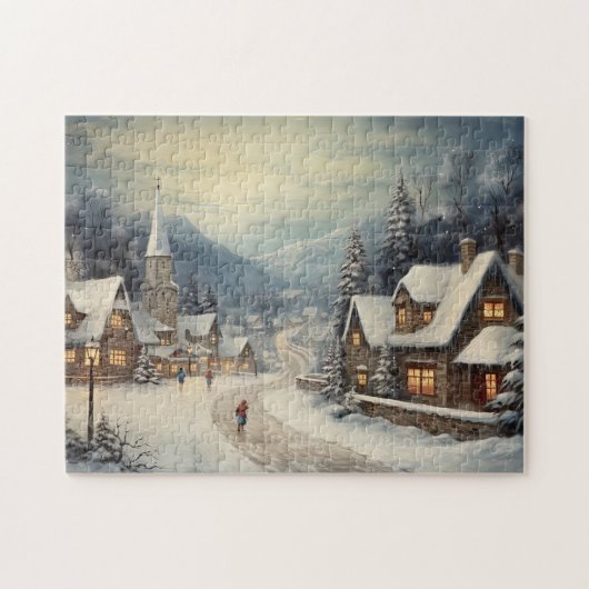 kerst legpuzzel (Horizontaal)