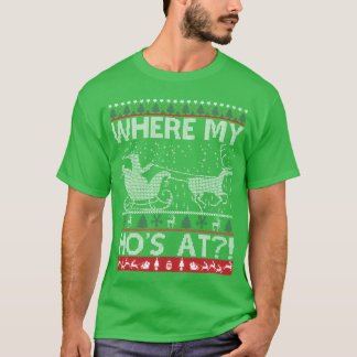 Kerst lelijk grappig t-shirt