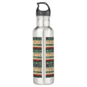 Kerst Lelijke trui 5 Waterfles (Achterkant)