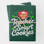 Kerst Leraar van Slimme Cookies Leraar Leven Inpakpapier Vel (In situ)