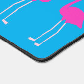 Kerst Lesbian Flamingos Flamingo Belles Bureaumat (Hoek)