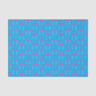 Kerst Lesbian Flamingos Flamingo Belles Tissuepapier