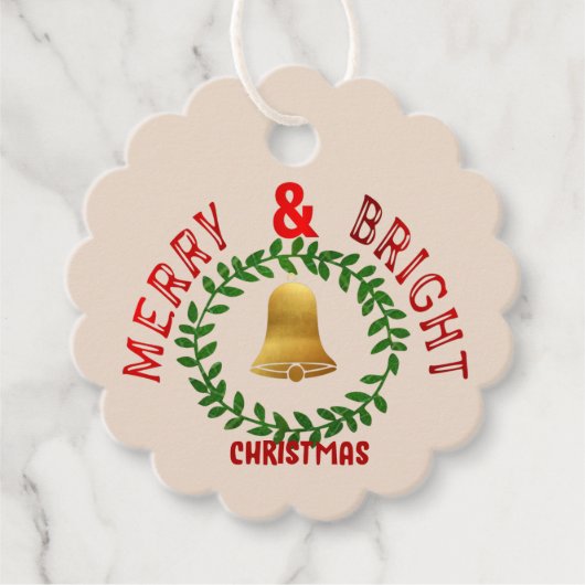 Kerst & Lichtgunsttag Bedankjes Labels (Voorkant)