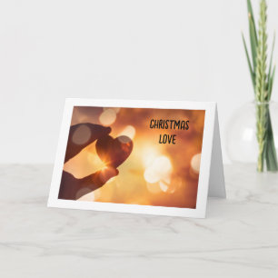 KERST "LIEFDE" VOOR MIJN LIEFDE KAART