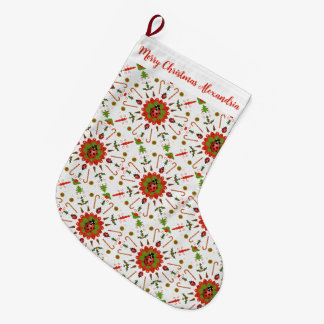 Kerst Lievenheerke Rood, Groen en Wit Grote Kerstsok