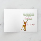 KERST - LIEVERD - KIND FEESTDAGEN KAART (Binnen)