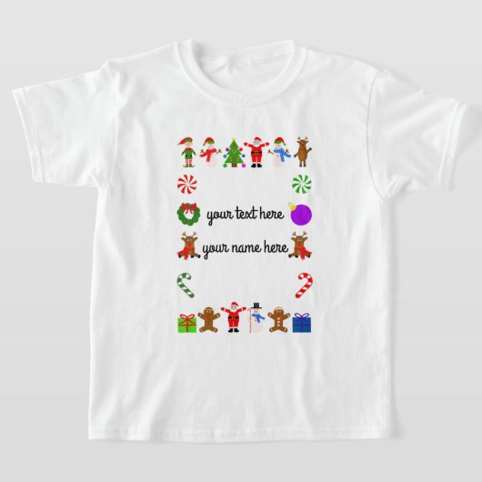 Kerst Lijst #3 T-shirt (Laagn)