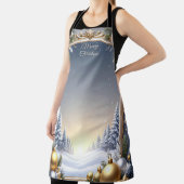 Kerst Lijst Vakantie Schort (Insitu)