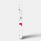 Kerst Llama Fa la la Llama Holiday Case-Mate iPhone Case (Achterkant / Links)