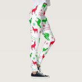 Kerst Llama Fa la la Llama Holiday Leggings (Rechts)