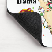 Kerst Llama Muismat (Hoek)