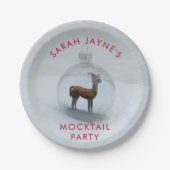 Kerst Llama Party Papier Bord (Voorkant)