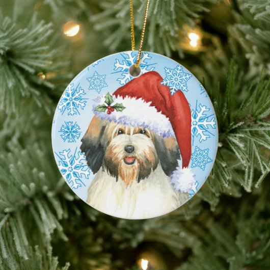 Kerst Löwchen Ornament (Boom)