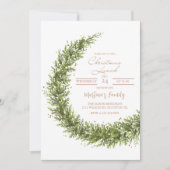 Kerst Lunch Uitnodigingen Kerstbrunch (Voorkant)