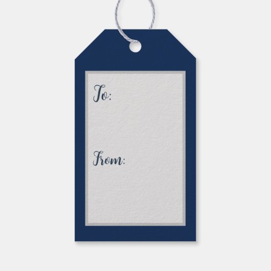 Kerst Madonna en kind Waterverf Cadeaulabel (Achterkant)