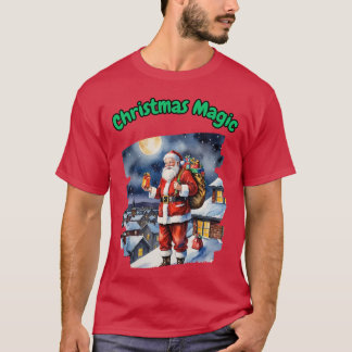 Kerst magie t-shirt