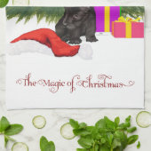 Kerst-magisch Theedoek (Gevouwen)