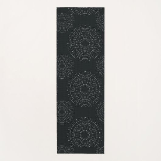 Kerst Mandalas Yoga Mat (Voorkant)