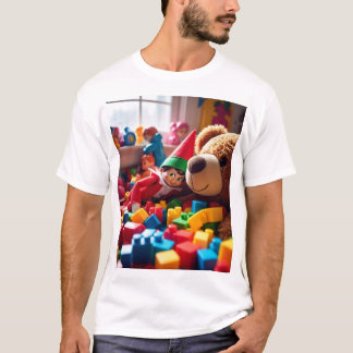 Kerst mannen t-shirts 2025