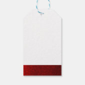 Kerst Marshmallow Genot Cadeaulabel (Achterkant)