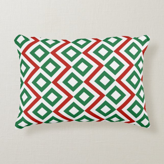 Kerst Meander accent kussen (Voorkant)