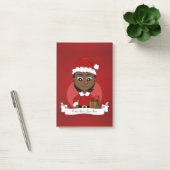 Kerst meisje cartoon notities post-it® notes (Kantoor)