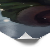 Kerst Meisje Elf Perfect Poster (Hoek)