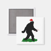 Kerst met eenden, eenhoorn magneet (Voorkant / Achterkant)