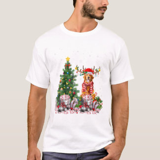 Kerst met Golden Retriever T-shirt