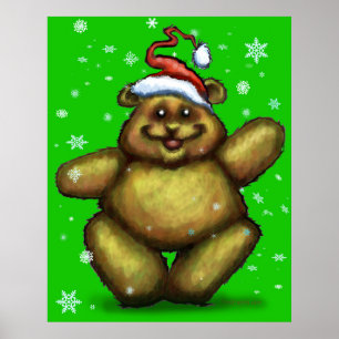 kerst met kerst poster