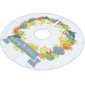 Kerst met luidop kerstboom rok (Gekanteld)