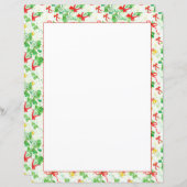 Kerst Mistletoe Bells Holiday Letters (Voorkant / Achterkant)