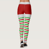 Kerst Mistletoe Leggings (Achterkant)