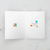 Kerst - Moderne kunst Feestdagen Kaart (Binnen)