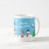 Kerst Mok met Patroon (Voorkant rechts)