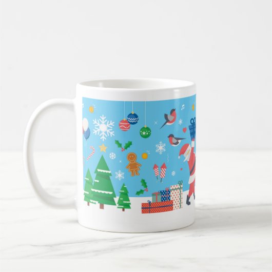 Kerst Mok met Patroon (Links)