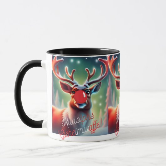 Kerst Mok -Reeindeer Rudolph- (Links)