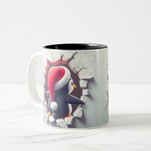 Kerst Mok wrap (Voorkant links)