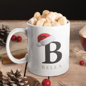 Kerst Monogram Mok