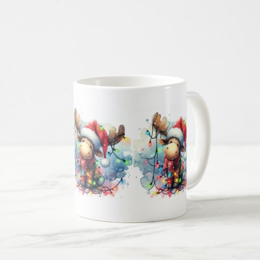 Kerst Moose Mok (Voorkant rechts)