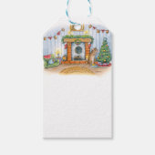 Kerst Mouse labels Cadeaulabel (Voorkant)