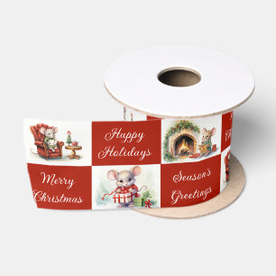Kerst Muizen Ontwerp Lint