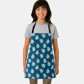 Kerst naadloos patroon met Mokken cacao Schort (Insitu)