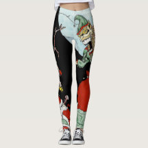 Kerst nachtmerrie Aangepaste Leggings