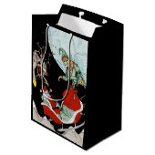 Kerst nachtmerrie Custom Gift Bag Medium Cadeauzakje (Achterkant Gekanteld)